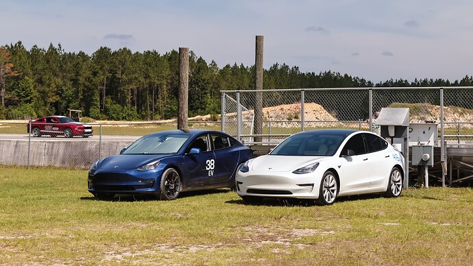 EV Charging Station at Autocross