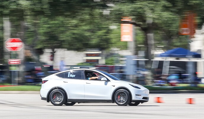 Tesla Model Y Autocross