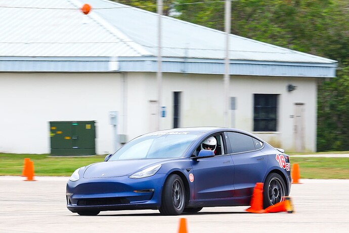 Tesla Model 3 Autocross