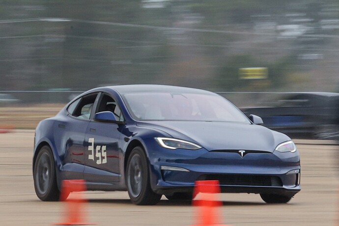 Tesla Model S Autocross