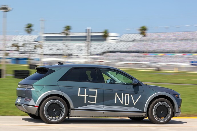 Hyundai Ioniq 5 Autocross in Novice Class