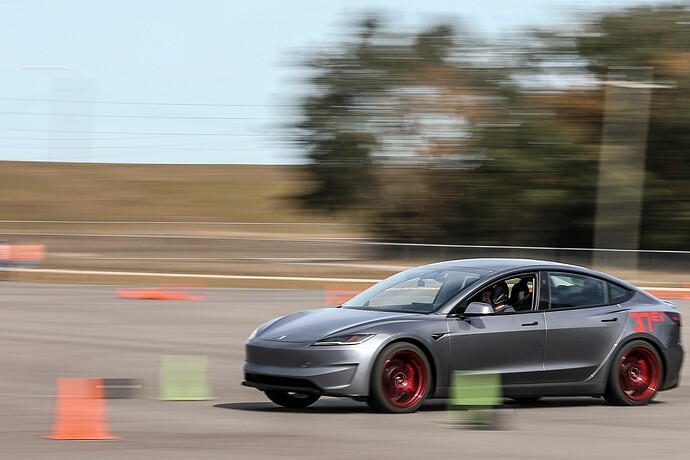 Tesla Model 3 Autocross